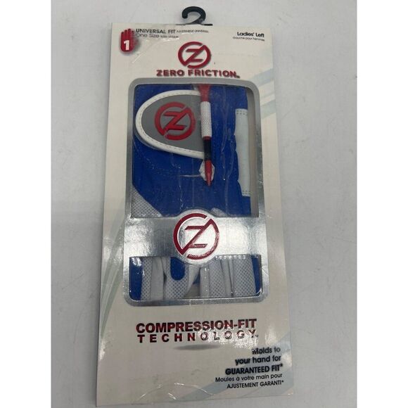 Universal Fit Zero Friction Compression-Fit Technology Ladies Left Glove - Picture 3 of 7